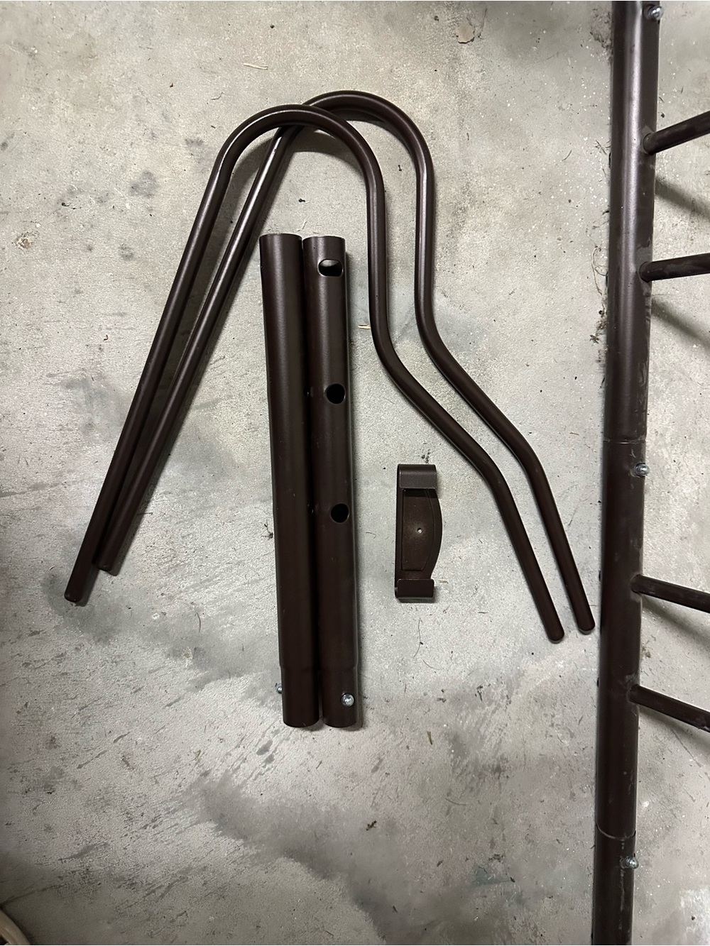 5-Bike Adjustable Floor Storage Rack - Picture 2 of 5